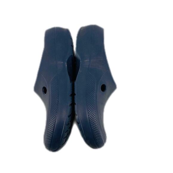 Crocs Unisex Blue Comfort Round Toe Slip On Clogs Sandals Size M 7 W 8 - Picture 6 of 9